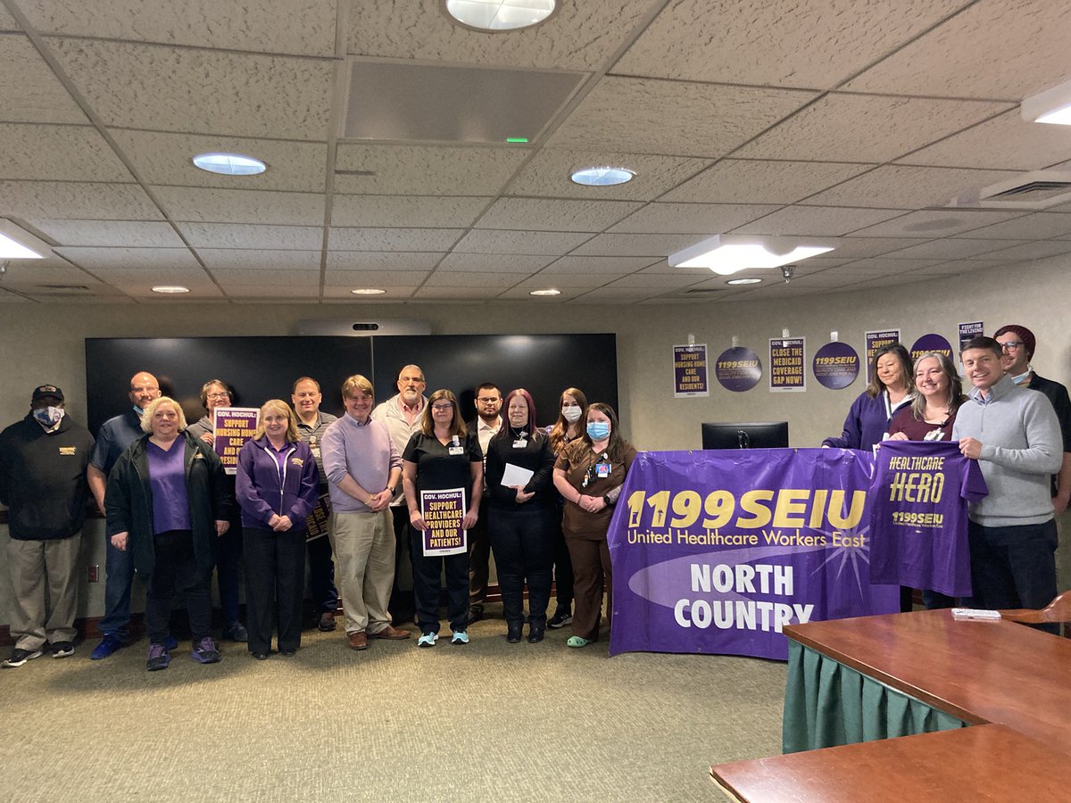 NY’s hospitals & nursing homes are depending on NYS to #CloseTheMedicaidGap. I’m proud to continuously stand w/ @1199SEIU in their fight to increase Medicaid reimbursement rates for NY’s hospitals & nursing homes!