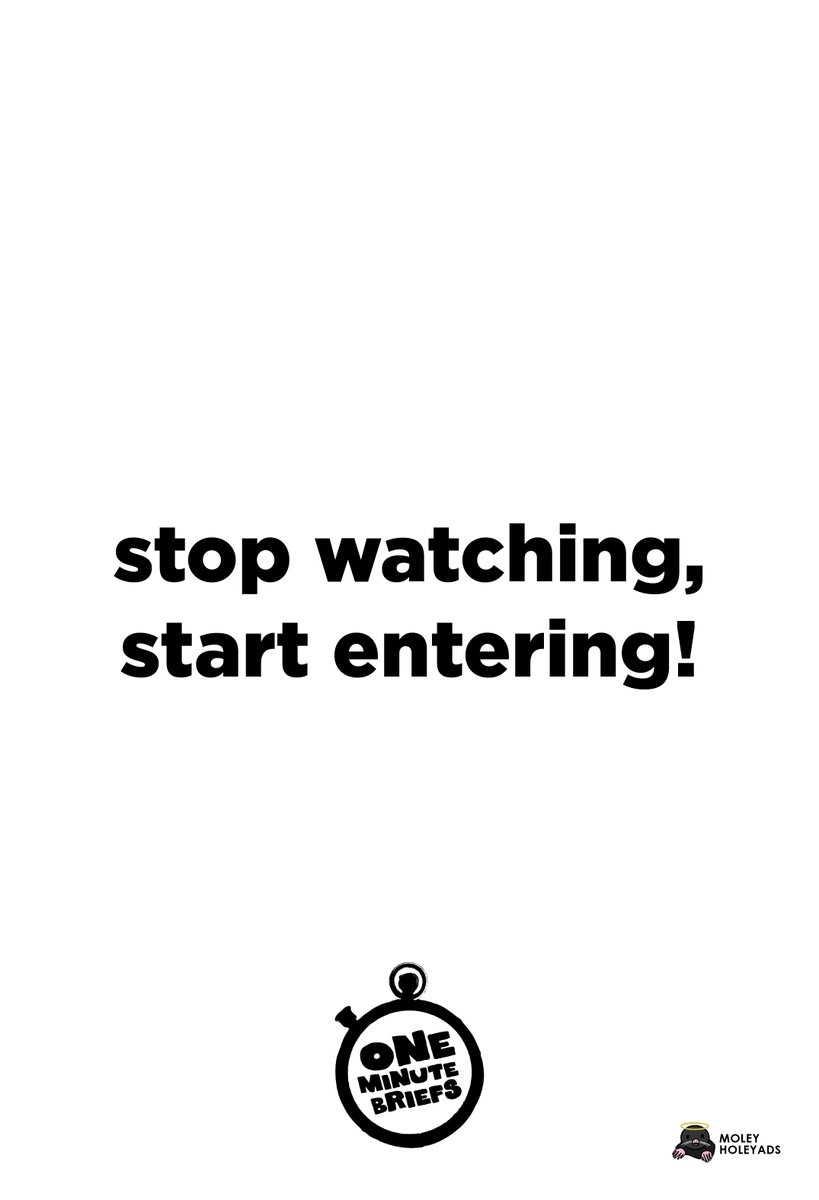MoleyHoleyAds's tweet photo. Stop watching, start entering! 😃⏱️ @OneMinuteBriefs #STOPWATCHES https://t.co/vKsh5oZbwb