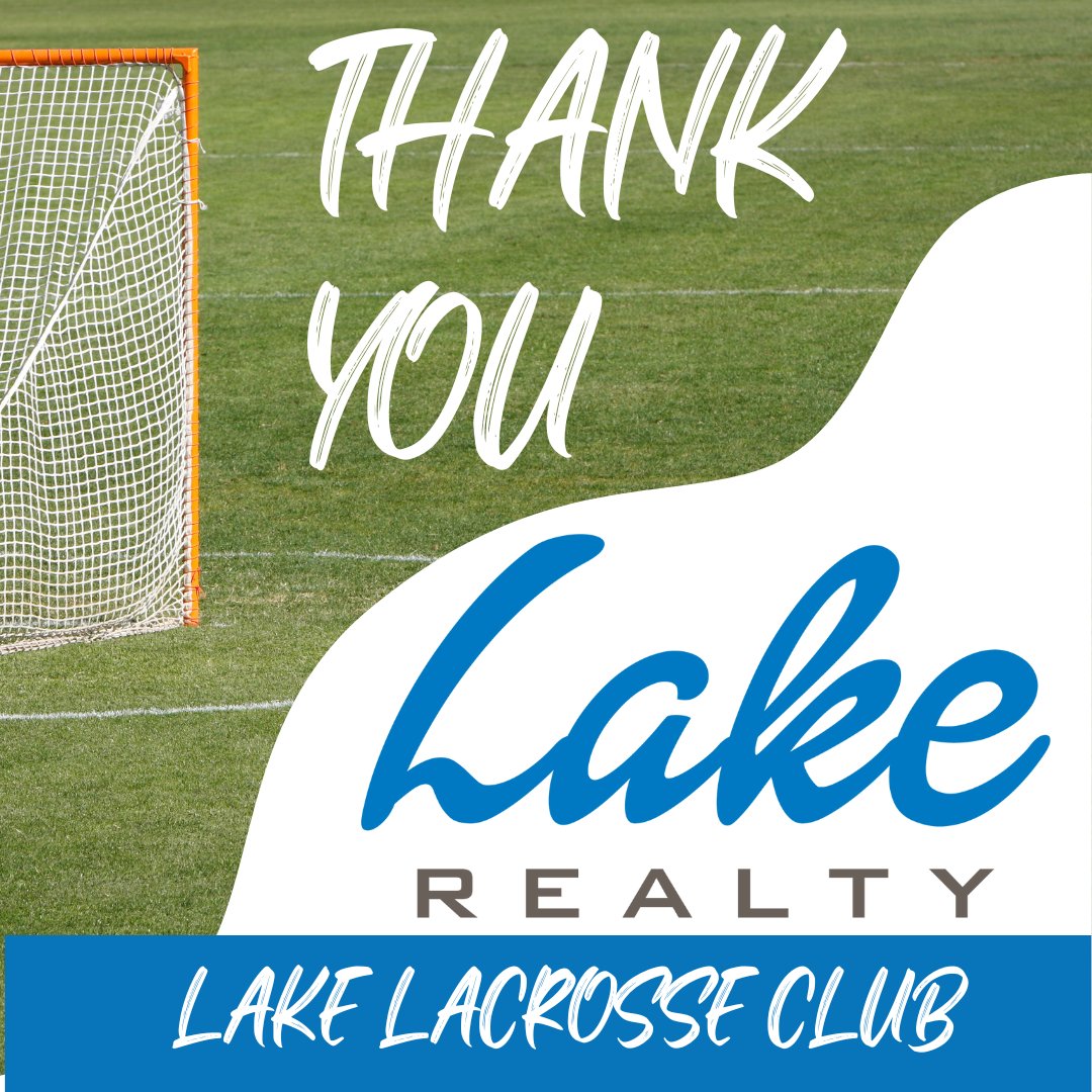 LakeStreaks's tweet photo. Thanks to Lake Realty for supporting Lake Lacrosse Club.

Please consider supporting their businesses.  

@lakerealtystorage @LakeRealtyProperties https://t.co/T2AMscrJw6