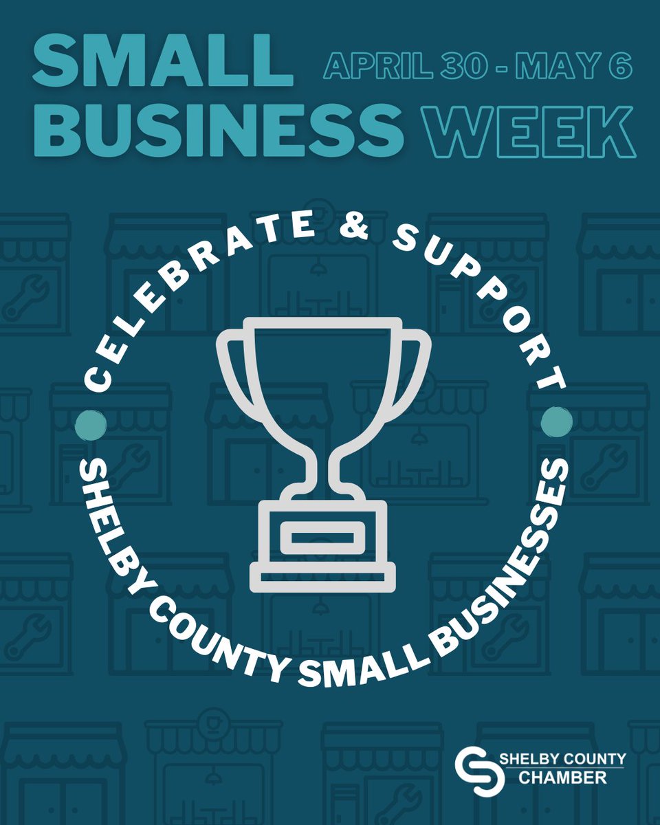 It's Small Business Week! Tell us your favorite Shelby County small biz - they might be a Chamber member😎
