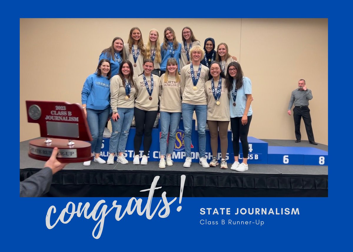 ElkhornPS_ENHS's tweet photo. Congrats to our Journalism students at State!
#EPSAchieves https://t.co/D68DCXIEqV