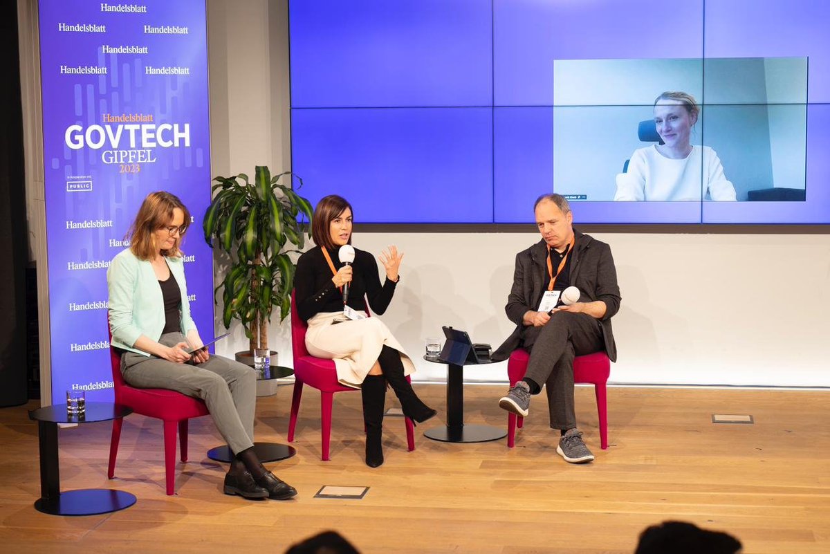 yolamtzm's tweet image. GovTech Ecosystems are key for sustainability of digital public goods. Happy to shared about multipartner led work @GovStackGlobal with entrepreneurs &amp;amp; policy makers
Together with Nele Leosk &amp;amp; @SocEcoCulDig_MW of @BMZ_Bund at the #HBGovTech,
Thanks @handelsblatt &amp;amp; @PUBLIC_Germany