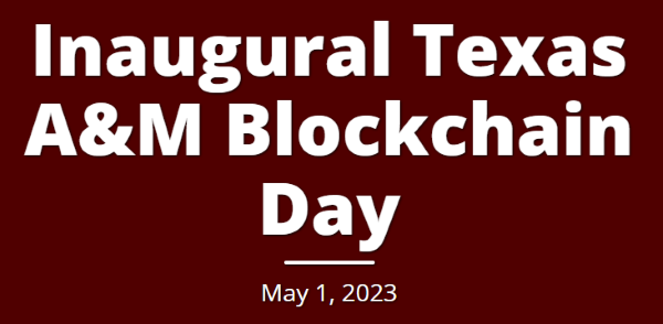 PBlockchainLab's tweet photo. Join @texasamuniv on May 1 for Texas A&M Blockchain Day https://t.co/tQY1thwUFz . This is part of the @AlgoFoundation supported MEGA-ACE team and learn about blockchain technology.
#Algorand #AI #ComputerScience #PurdueBlockChain https://t.co/CncSEivQT4