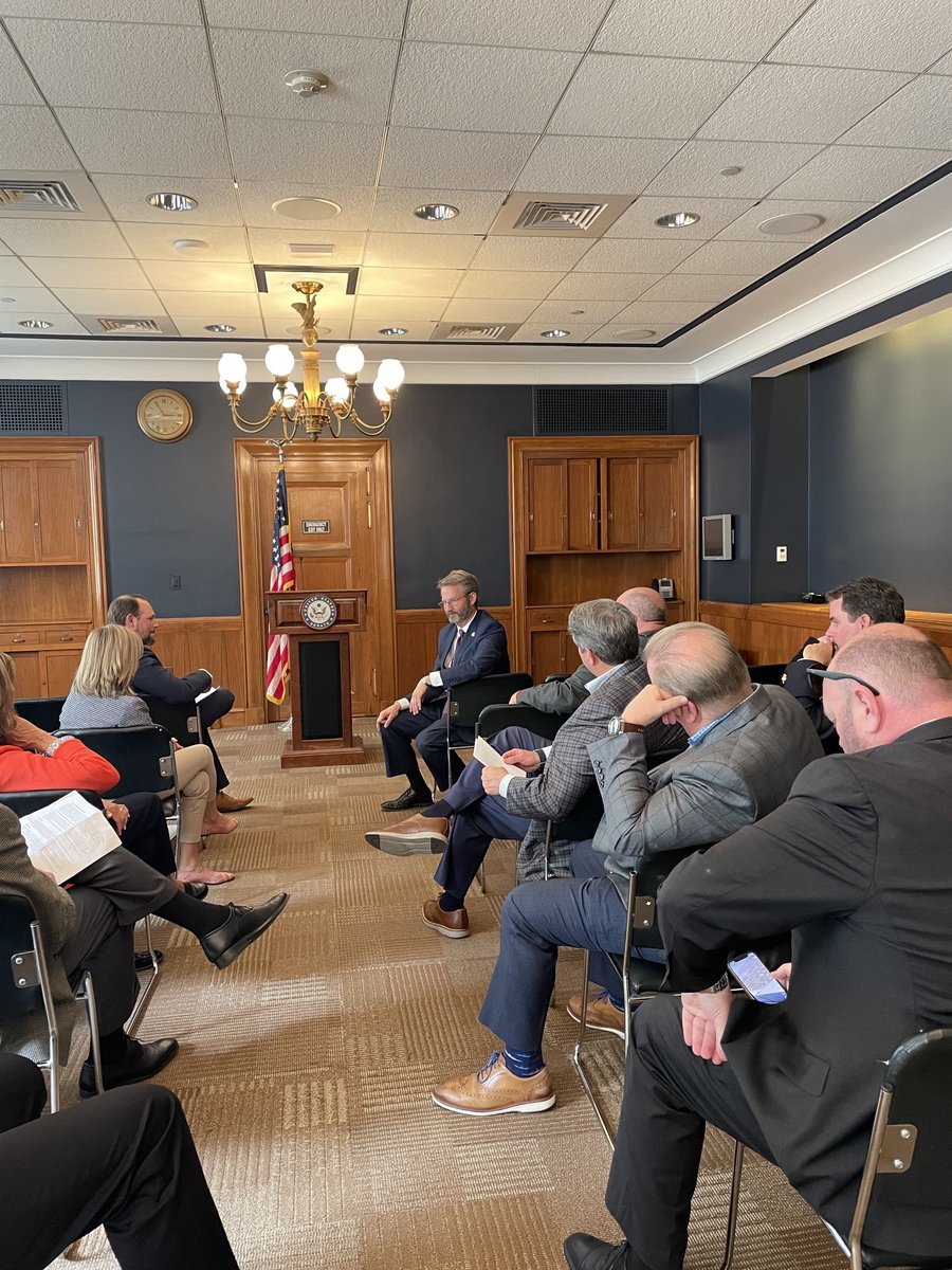 amygnolan's tweet photo. Thank you ⁦@RepTimBurchett⁩ for listening to priorities of ⁦@knoxchamber⁩ and ⁦@blountchamber⁩. https://t.co/9hTsIV5QLI