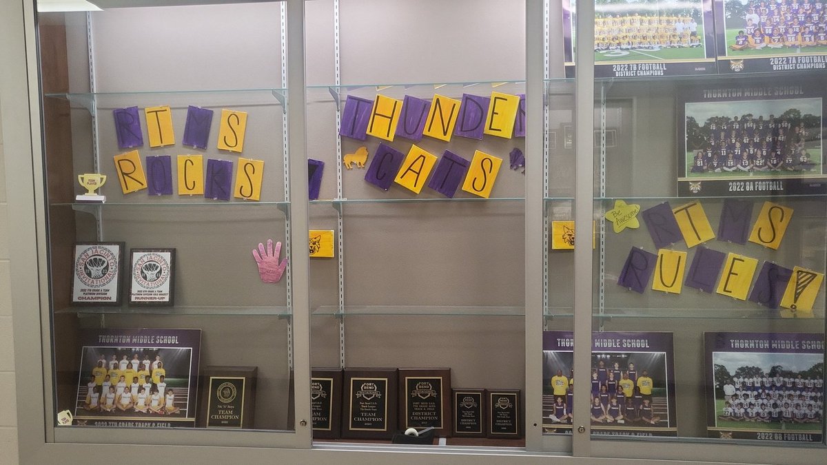 RTMSBOYSSPORTS's tweet photo. Adding more hardware. https://t.co/xkYhUcltKt