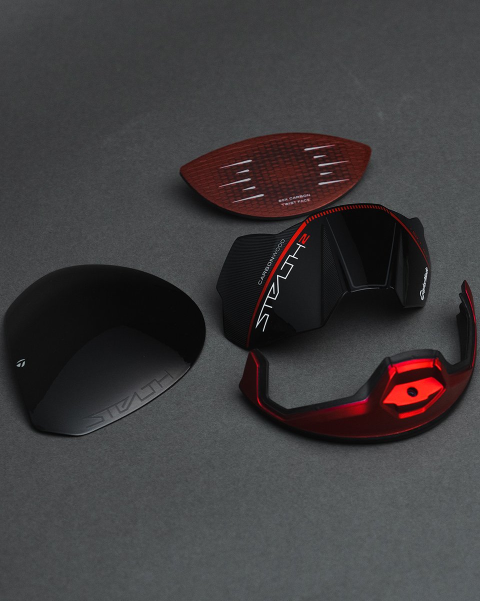 TaylorMadeGolf's tweet image. Here's the break down. 

#Stealth2Driver has nearly DOUBLE the amount of carbon as its predecessor, a 2-gram lighter face, and a carbon composite ring all to save weight so engineers can increase MOI for added #Fargiveness. 

Learn more: tmgolf.co/TWCarbonRatio