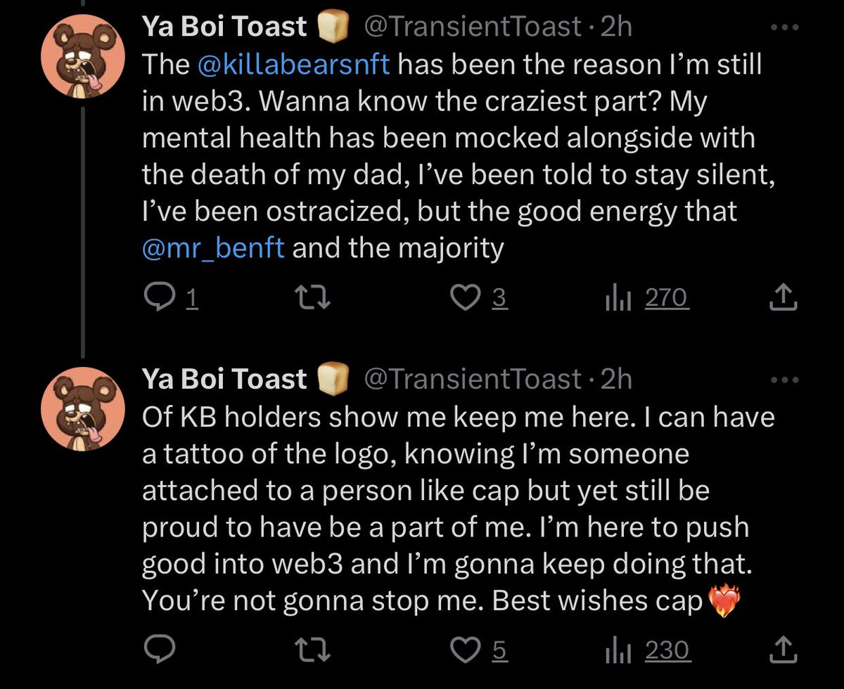 <a href="/gpsmattty/">gpsmatty.eth 🇺🇸</a> <a href="/TransientToast/">.</a> <a href="/CaptAwesome_Dev/">Captain MF Awesome</a> <a href="/mr_benft/">BeNFT</a> Think you misread it he said <a href="/mr_benft/">BeNFT</a> and company have been awesome 🤷🏼‍♂️