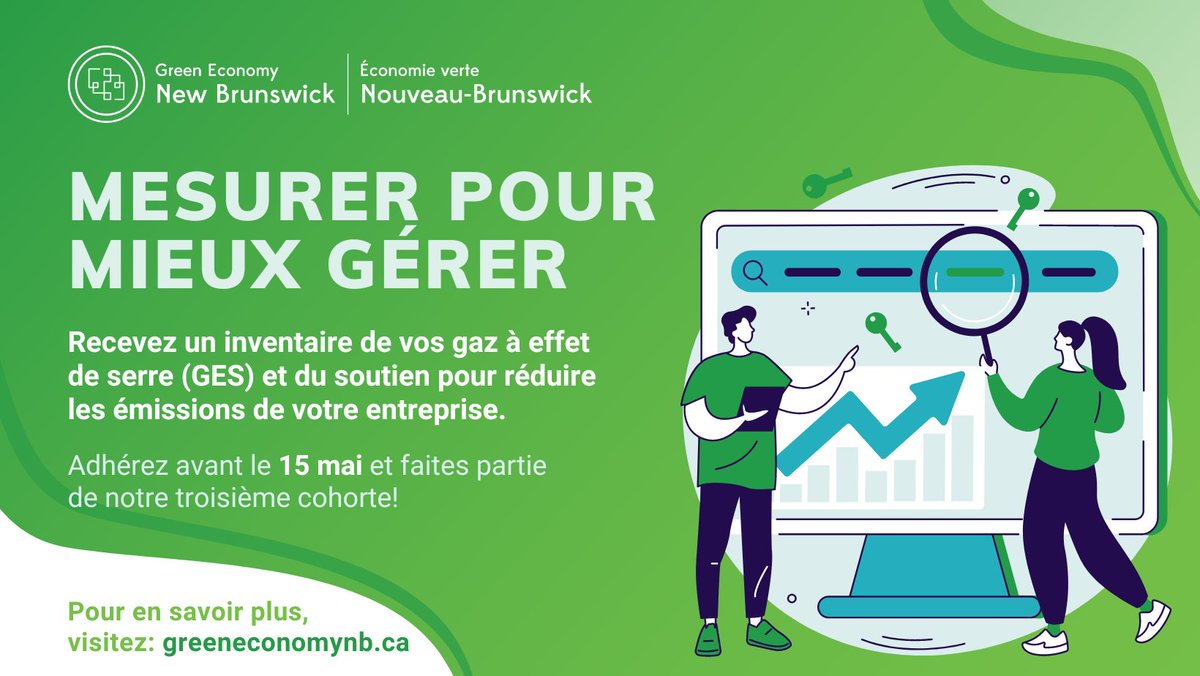 BioNB (@biosciencenb) on Twitter photo Vous cherchez Ă rĂ©duire les Ă©missions de gaz Ă effet de serre de votre organisation, mais vous ne savez pas oĂč commencer ? Rejoignez <a href="/GreenEconomyNB/">Green Economy New Brunswick</a> pour recevoir votre inventaire de #GES et obtenir un soutien pour agir et rĂ©duire vos Ă©missions. âĄïžbit.ly/3PlzXka Vous cherchez Ă rĂ©duire les Ă©missions de gaz Ă effet de serre de votre organisation, mais vous ne savez pas oĂč commencer ? Rejoignez <a href="/GreenEconomyNB/">Green Economy New Brunswick</a> pour recevoir votre inventaire de #GES et obtenir un soutien pour agir et rĂ©duire vos Ă©missions. âĄïžbit.ly/3PlzXka