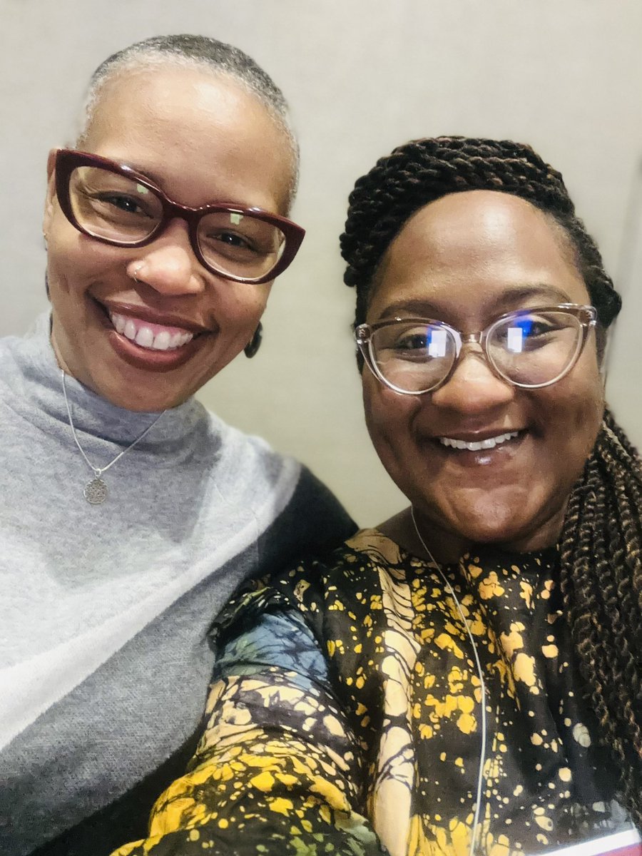 nataliegrad's tweet photo. @fwca always delivers, right on time. So much gratitude to @MenahPC, Chatrice, and all who contributed to curating sacred space for my #SisterScholars and I to reflect, learn, connect, heal, persist, and flourish in the academy, as our whole selves. #FWCA23 https://t.co/slCRqkehCC
