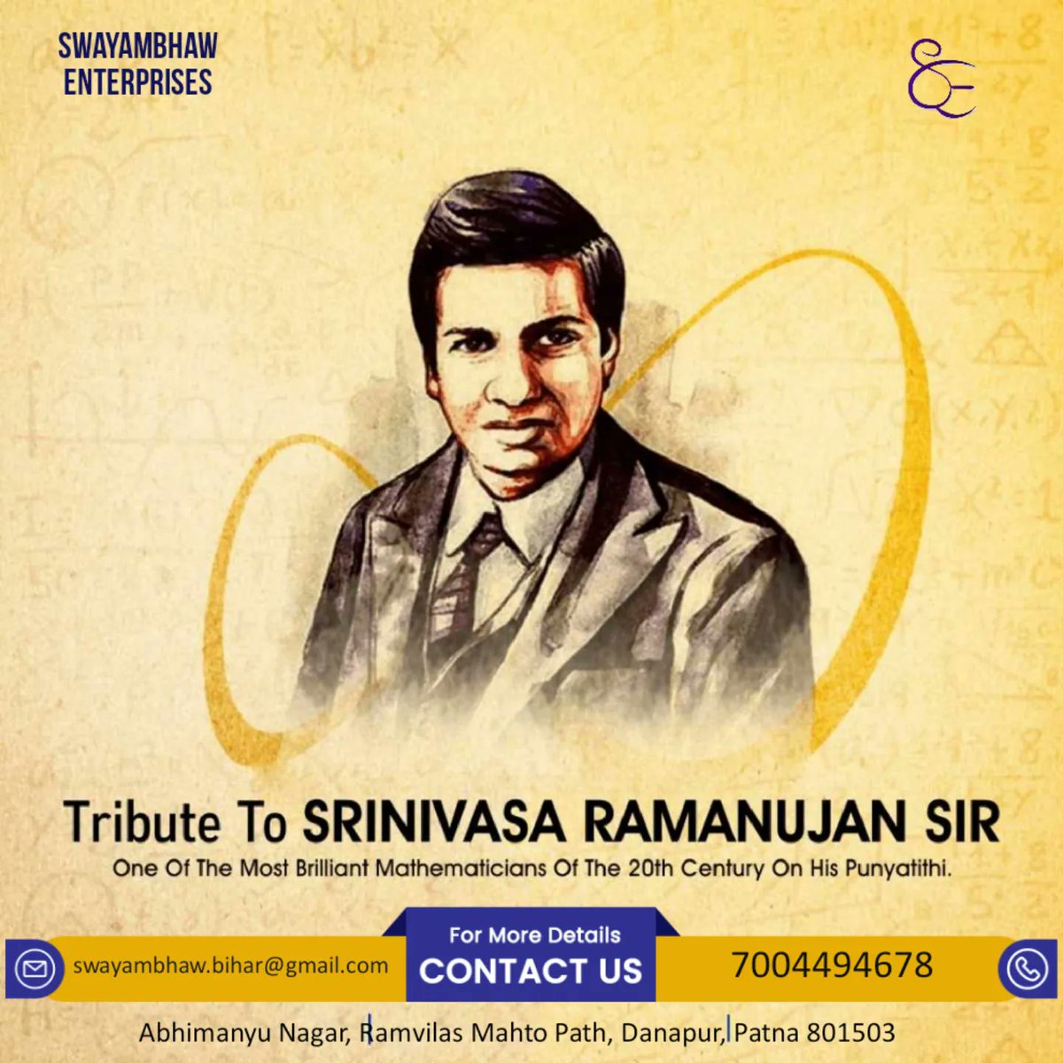 swayambhaw's tweet photo. #ramanujan #intellectualproperty https://t.co/mk9X8alw0D