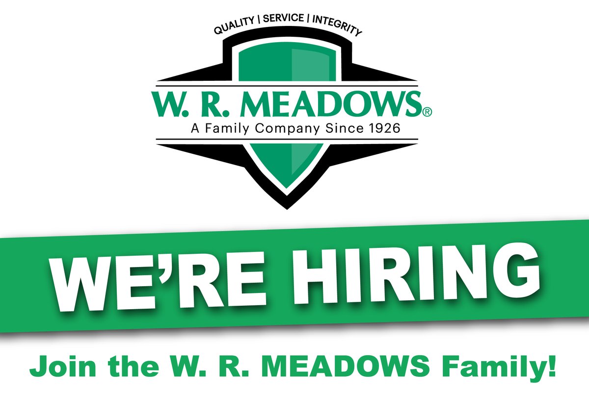 wrmeadows's tweet photo. We are hiring in our Pomona, CA location! Highlighted jobs are Lead Compounder, Forklift Driver, and Fiber Cutter and Operator. If you want more information, or to apply, click here: https://t.co/wQWOU8xALK
#wrmeadows 
#construction #concrete #hiring https://t.co/FIsGp5vfIa