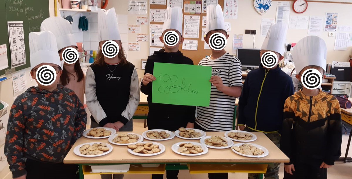 SophieCollas1's tweet photo. Lundi matin, les élèves de GS/CP/CE1/CE2 et ceux du dispositif ULIS ont célébré le 100ème jour d'école en réalisant différentes activités autour du nombre 100.
L'après-midi, tous réunis dans la salle de jeux, chaque classe a pu présenter aux autres classes son travail. https://t.co/zC7JUC4x0u