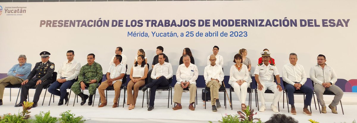 cressnte's tweet photo. Atestiguamos la Presentación de los Trabajos de Modernización de la "Escuela Superior de Artes de Yucatán" #ESAY, la que próximamente se convertirá en la "Universidad de las Artes de Yucatán".
Cuenta con 400 alumnos de 28 estados del país.
¡Yucatán a la vanguardia en las artes! https://t.co/MPdrilLRND