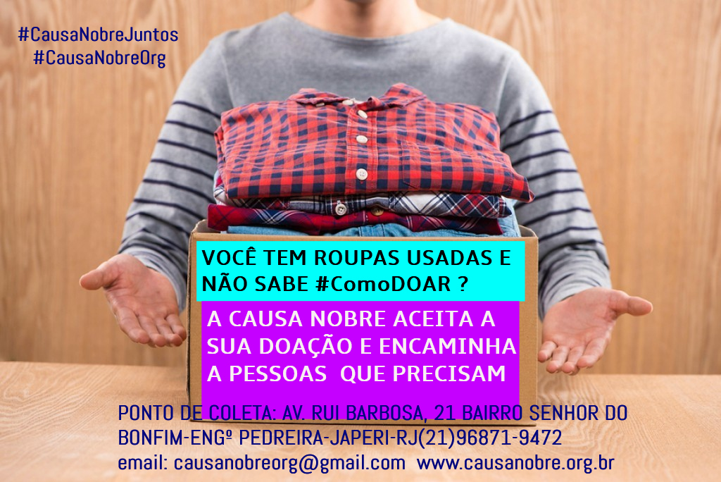 causanobreorg's tweet photo. #causanobrejuntos #causanobreorg #donatenow #charity #DoeAgora #impactandovidas #UmPoucoDeAmor #ComoDoar #gratidão #caridade https://t.co/Xh8MSgxhU8