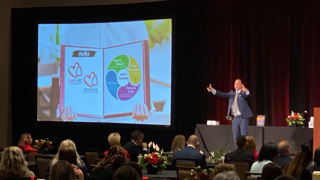 kevincsnyder's tweet photo. Special congratulations to the amazing team at @AHHCNC (Association for Home &amp; Hospice Care of North Carolina) for hosting such an incredible #AHHC2023 conference!  The great work and services home health and Hospice provides are more essential than ever before. https://t.co/Yrr3wM9i0m