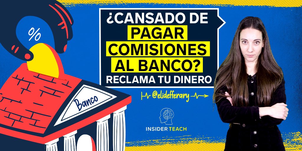 Binchins's tweet photo. ¿Cuáles son las comisiones más comunes que nos cobran los bancos? 
¿Podemos reclamar? 

Nos lo explica @elidefferary 

👉🏻 https://t.co/fjzSfOQZdm https://t.co/tWQsOlwOsQ