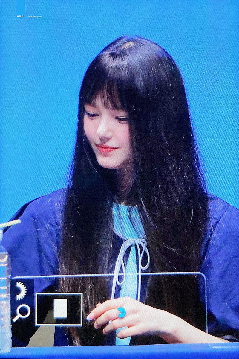 danielle with bangs is something else