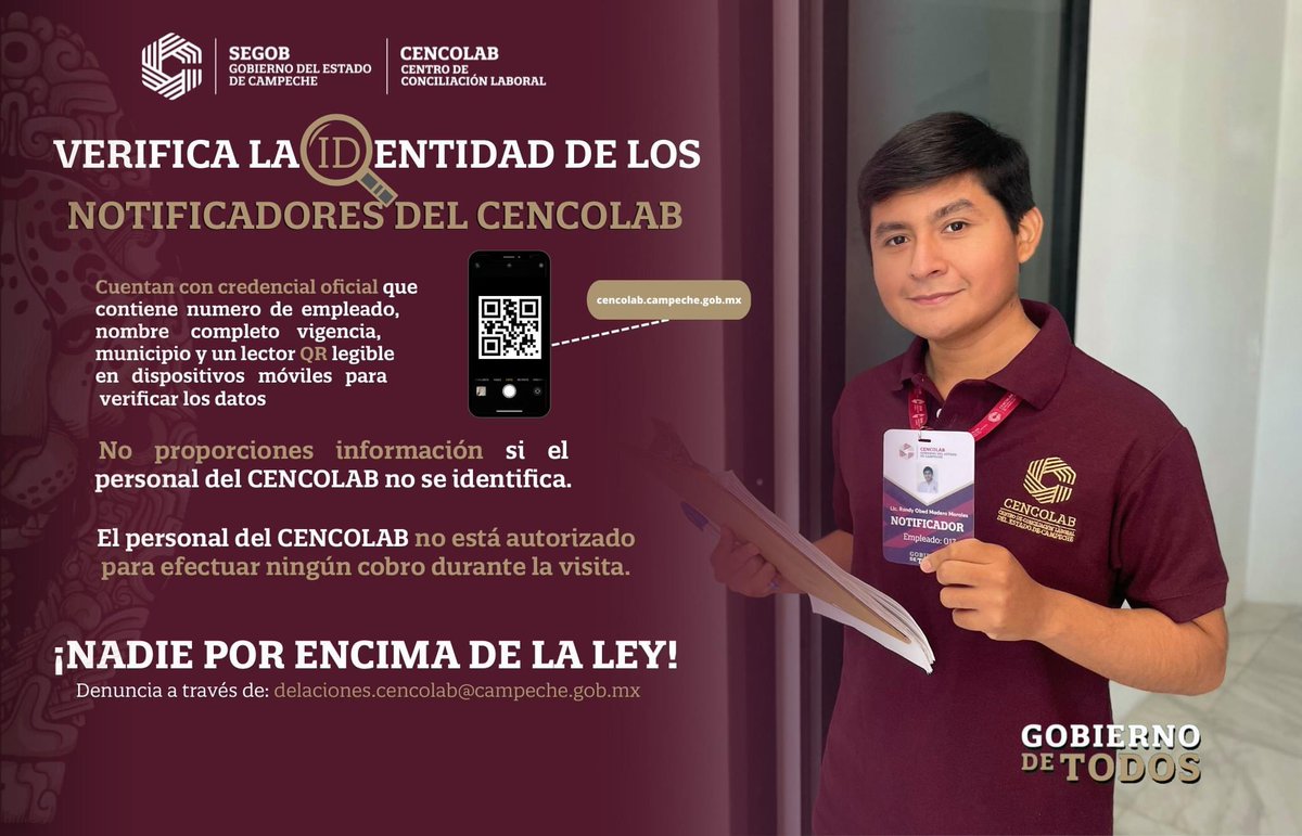 Centro de Conciliación Laboral del Estado de Camp. tweet media