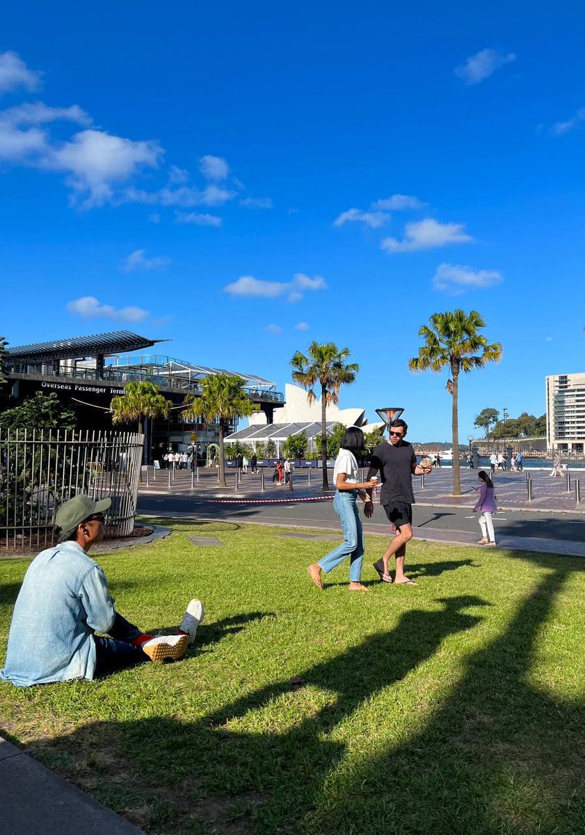 The weather is so beautiful today, the soul becomes more relaxed and comfortable 😍😍