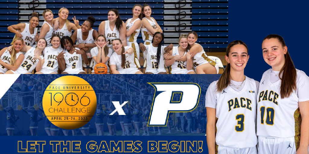 PaceWBB's tweet photo. 🚨 19🕓6 CHALLENGE ALERT!
👉 @pacewbb alumn Rebecca Hanson Chenard 94’ will match $1 per $1 donated up to $1500 💙💛
👉 Coach Seymour will donate $1000 if we get 50 donors.
🔗 DONATE HERE 👉 https://t.co/4FgdupjJXj
#pace1906 #pacewbb https://t.co/tzZAwFXWii