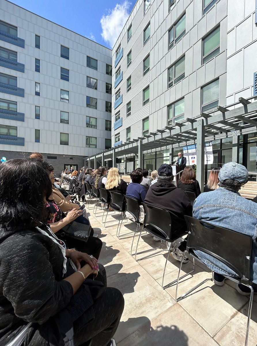 Spectacular day to celebrate the grand opening of The Loop at Mattapan Station - a new transit-oriented, 135-unit affordable mixed-use housing community in Mattapan Square. Congratulations to all partners, funders and residents!