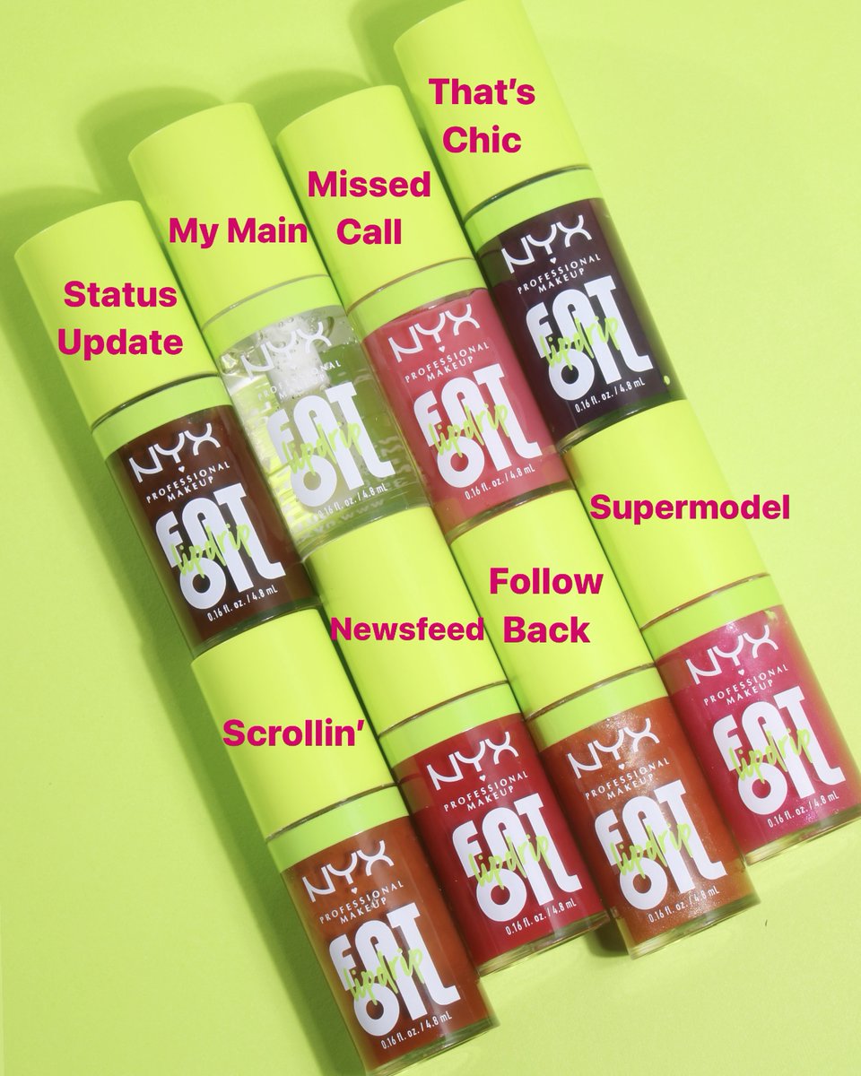 NYXCosmetics's tweet photo. finish my sentence: if i could only use two colors for the rest of my life, it would be ‘that’s chic' and … https://t.co/76RfrevOEJ