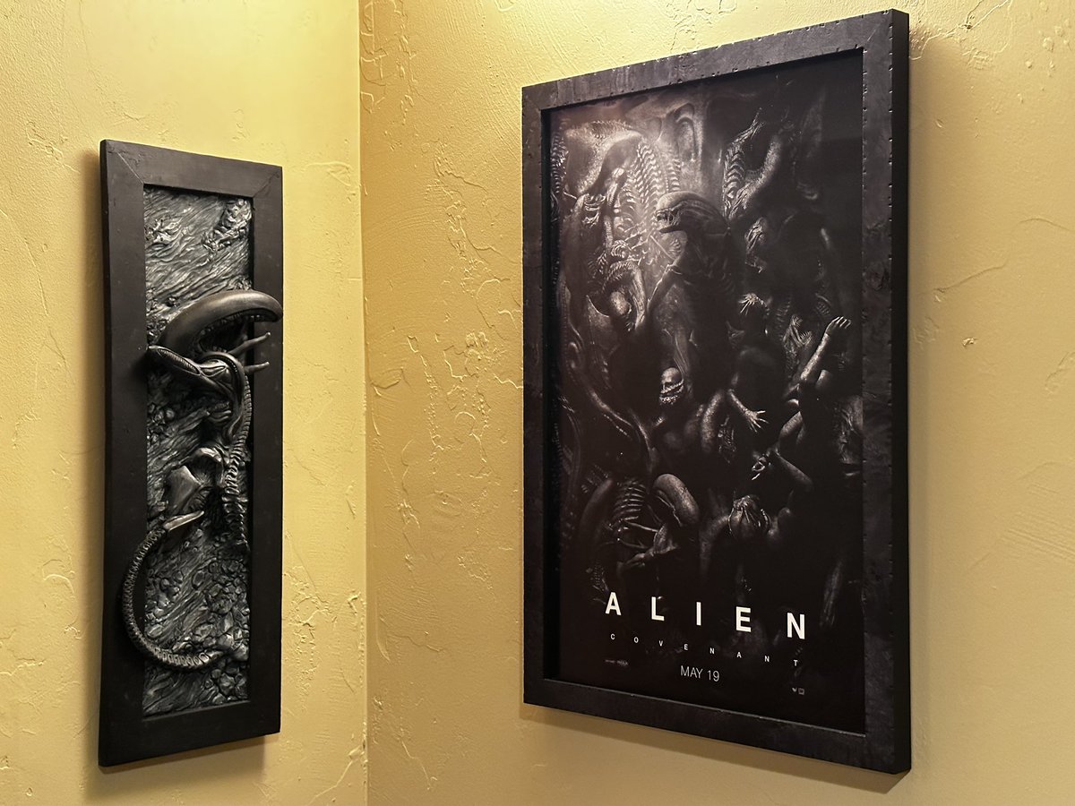 Don’t ask me why I have this framed… #AlienCovenant