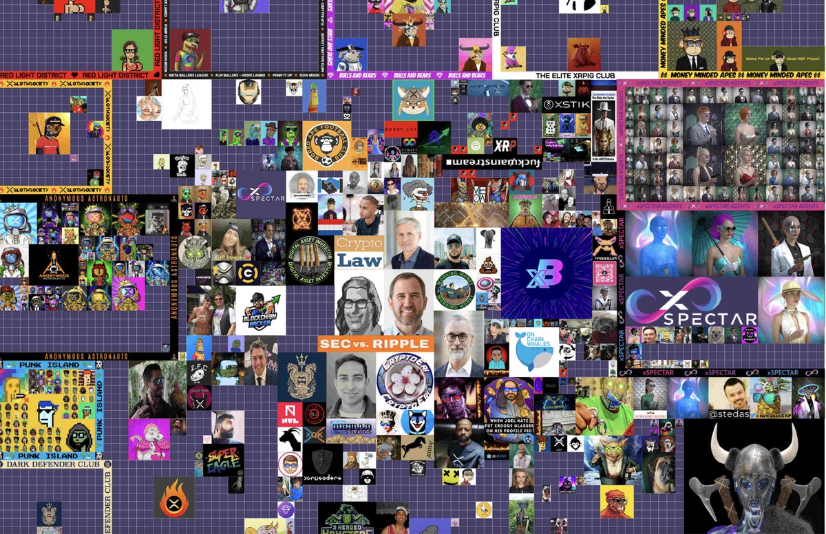 Millionpixelxrp's tweet photo. 🎉 Party time at the #PixelWall! 🌈 
Our Million Pixel #XRP Wall is a vibrant and exciting mosaic of the XRP community's creativity! It's like a digital block party where everyone's invited! 🥳💥 Check it out and join the fun: https://t.co/lZldJvYaws🚀 
#XRPCommunity #NFT https://t.co/aXbIadiHnD