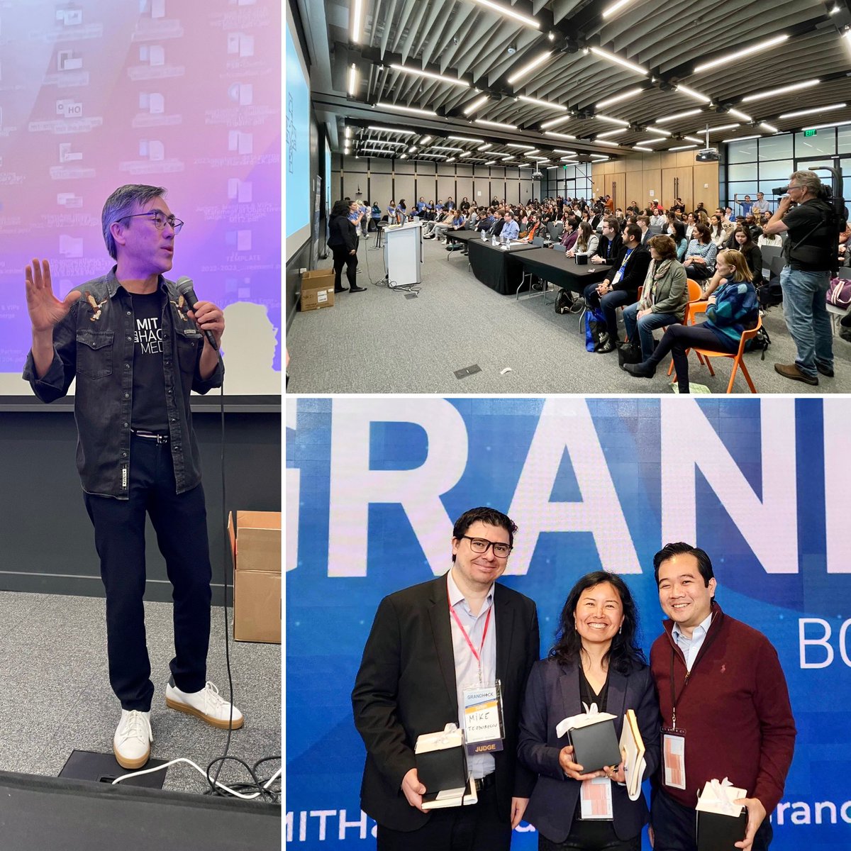 freddytn's tweet photo. Congrats @mithackmed team for flawless execution on #GrandHack23!! Creating new ventures & entrepreneurs!! Wouldn’t be #GrandHack w/out @accelmed closing it!
Thanks for inviting me back as a judge to the new #BeyondHack track to support continuing ventures from @mithackmed! https://t.co/C4phcBK7hj
