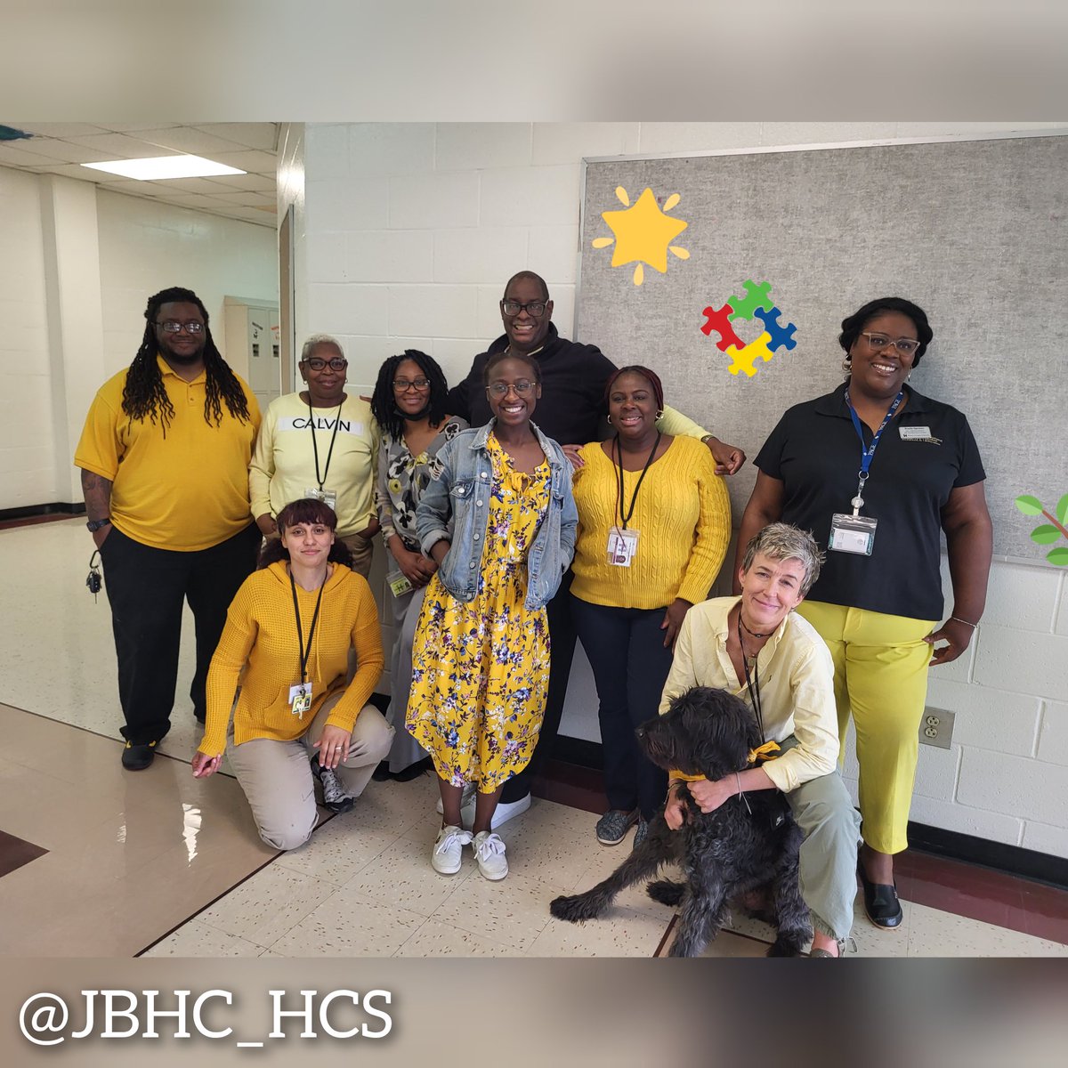 JBHC_HCS (@jbhc_hcs) on Twitter photo Celebrating Autism Awareness Month. It's yellow day!#AutismAwareness_HCS <a href="/RJSpencer1118/">Ronda Spencer</a> <a href="/TraumaandHope/">K. Hodges Consulting</a> <a href="/Shille_E/">Shille Ellison</a> <a href="/HenryCountyBOE/">Henry County Schools</a> @LearnInHenry Celebrating Autism Awareness Month. It's yellow day!#AutismAwareness_HCS <a href="/RJSpencer1118/">Ronda Spencer</a> <a href="/TraumaandHope/">K. Hodges Consulting</a> <a href="/Shille_E/">Shille Ellison</a> <a href="/HenryCountyBOE/">Henry County Schools</a> @LearnInHenry
