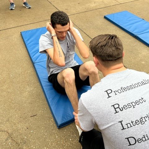 Bryan police department blue christmas