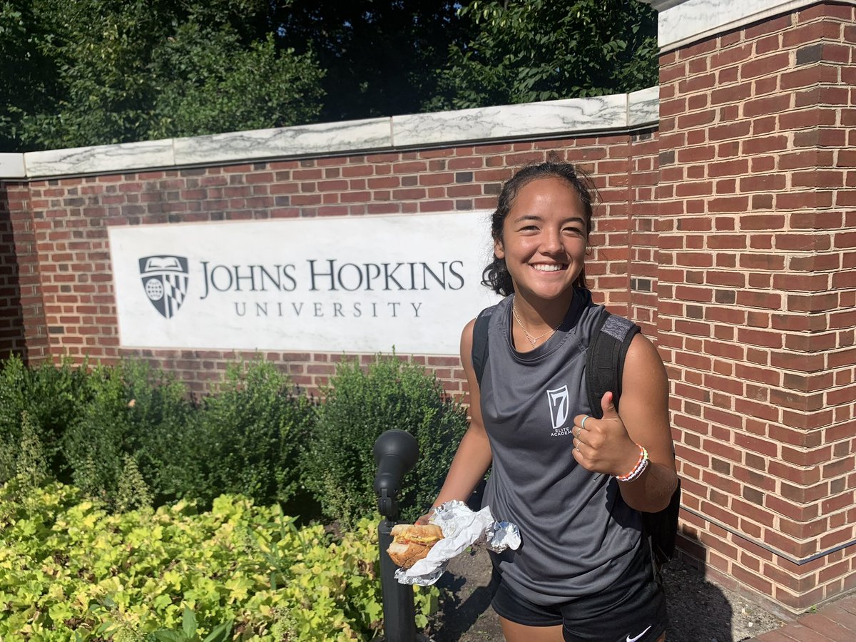 One step at a time… both on the pitch, and most importantly off. She is one step closer… I can’t wait, I get to sit back and watch all the places she’ll go “and will you succeed? Yes! You will, indeed! (98 and 3/4 percent guaranteed.)” Dr Seuss @HopkinsWSoccer  @7EliteSaba