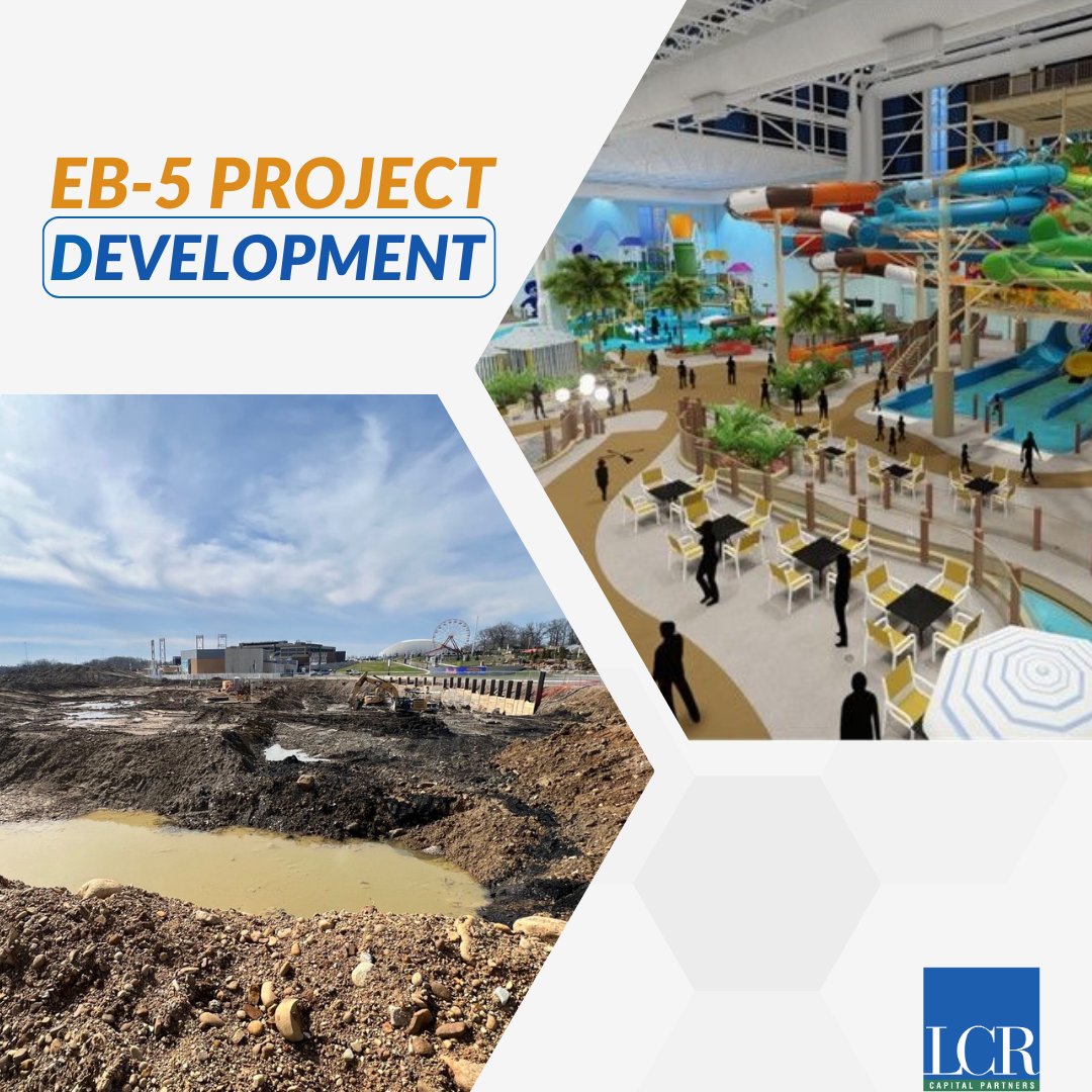 lcrcapital's tweet photo. The HOF football-themed water park is taking shape at the Hall of Fame Village, one of our current EB-5 projects. Learn more about this project: https://t.co/wPEW0LHjGU #hofv #eb5project #lcrcapitalpartners #eb5visa #usimmigration https://t.co/EqLg9qQCsQ
