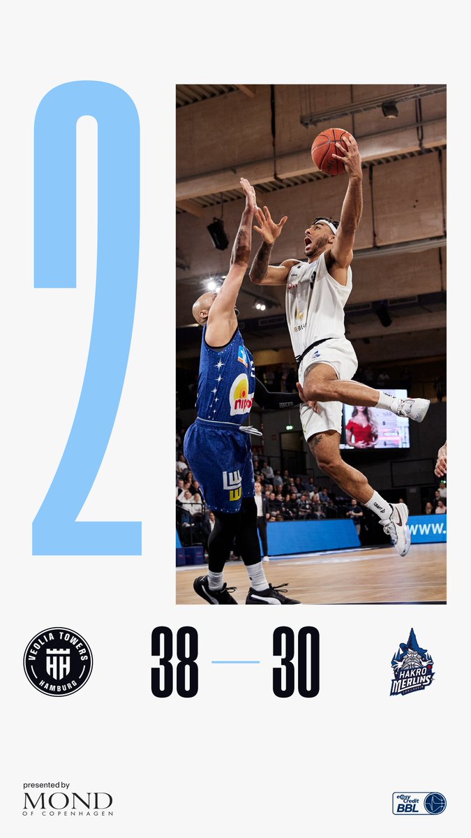 hamburgtowers's tweet image. #Towers_Live Wir spielen konzentriert &amp;amp; aufmerksam. Unsere Würfe fallen zwar noch nicht ganz locker, aber das kann ja noch kommen. 
Auf geht's Towers! 

Q2 38:30
#TopPerformer
#Polite [10]
#Philipps [7]

Kurze Pause, dann geht's weiter mit #TowersBasketball #VeoliaTowersHamburg