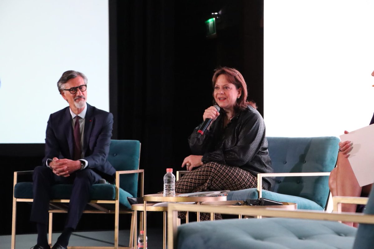 CONAPO_mx's tweet photo. La Directora de Cultura Demográfica, Karla Hernández, asiste al evento del @UNFPAMexico "Let´s talk", un espacio para generar diálogos y romper estigmas y tabúes sobre la salud y los derechos de las mujeres.

Sigue la transmisión #EnVivo: https://t.co/arsi9H5RUB

#HablemosMéxico https://t.co/q2SWLIczjd