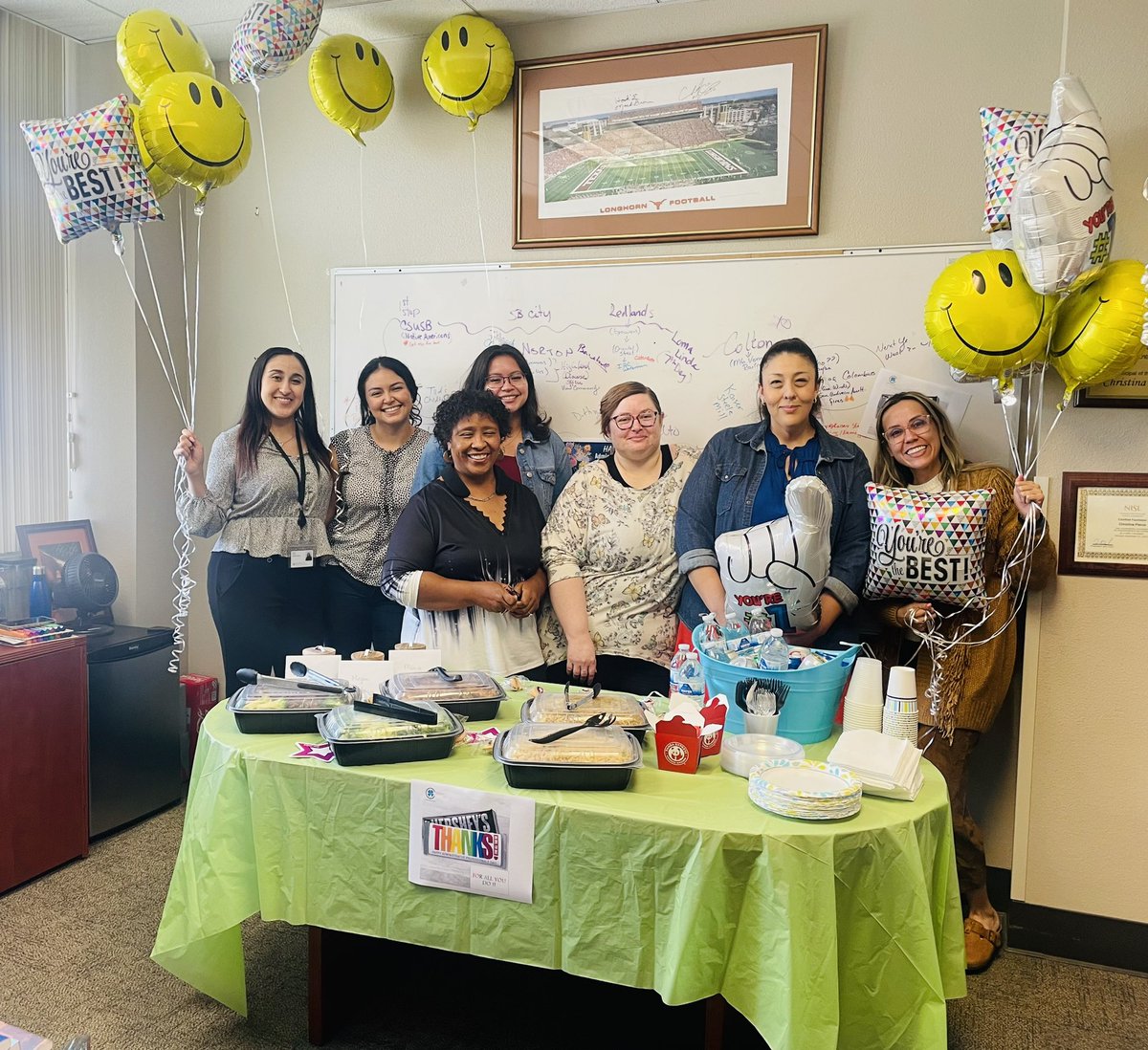 Celebrating our CIAE office assistants today! We appreciate all the hard work they put in each day to support our department and managers! Love our ladies! ♥️ @SBCountySchools