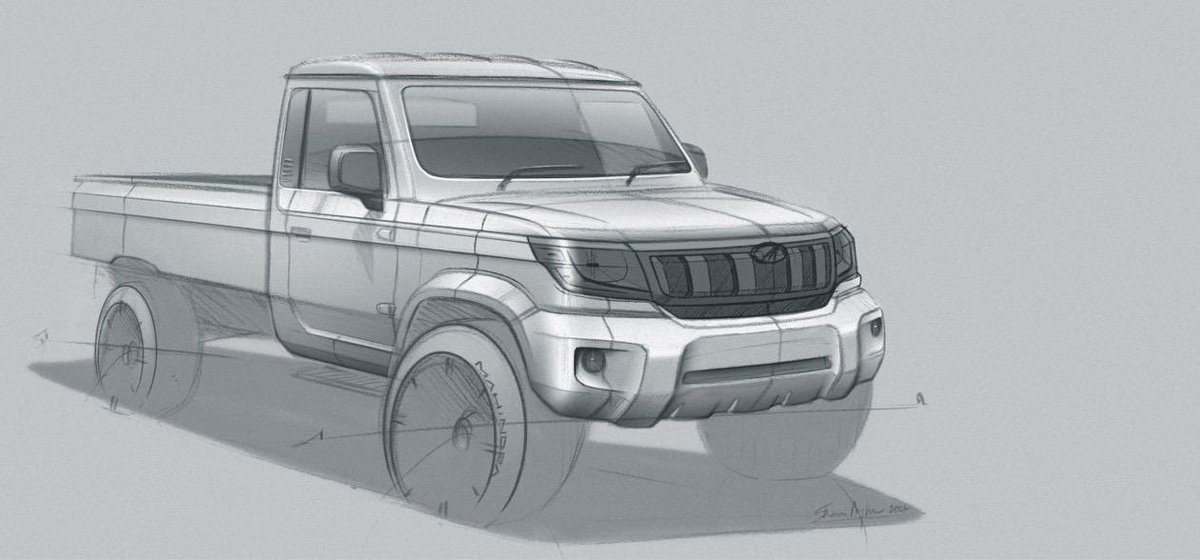 BosePratap's tweet photo. Sharing some images from the design process of the new Bolero MAXX, launched at our India Design Studio today! Purposeful, no non-sense, and most of all, loved by its operators and drivers! @Mahindra_Auto https://t.co/qEmfnR2Mnq