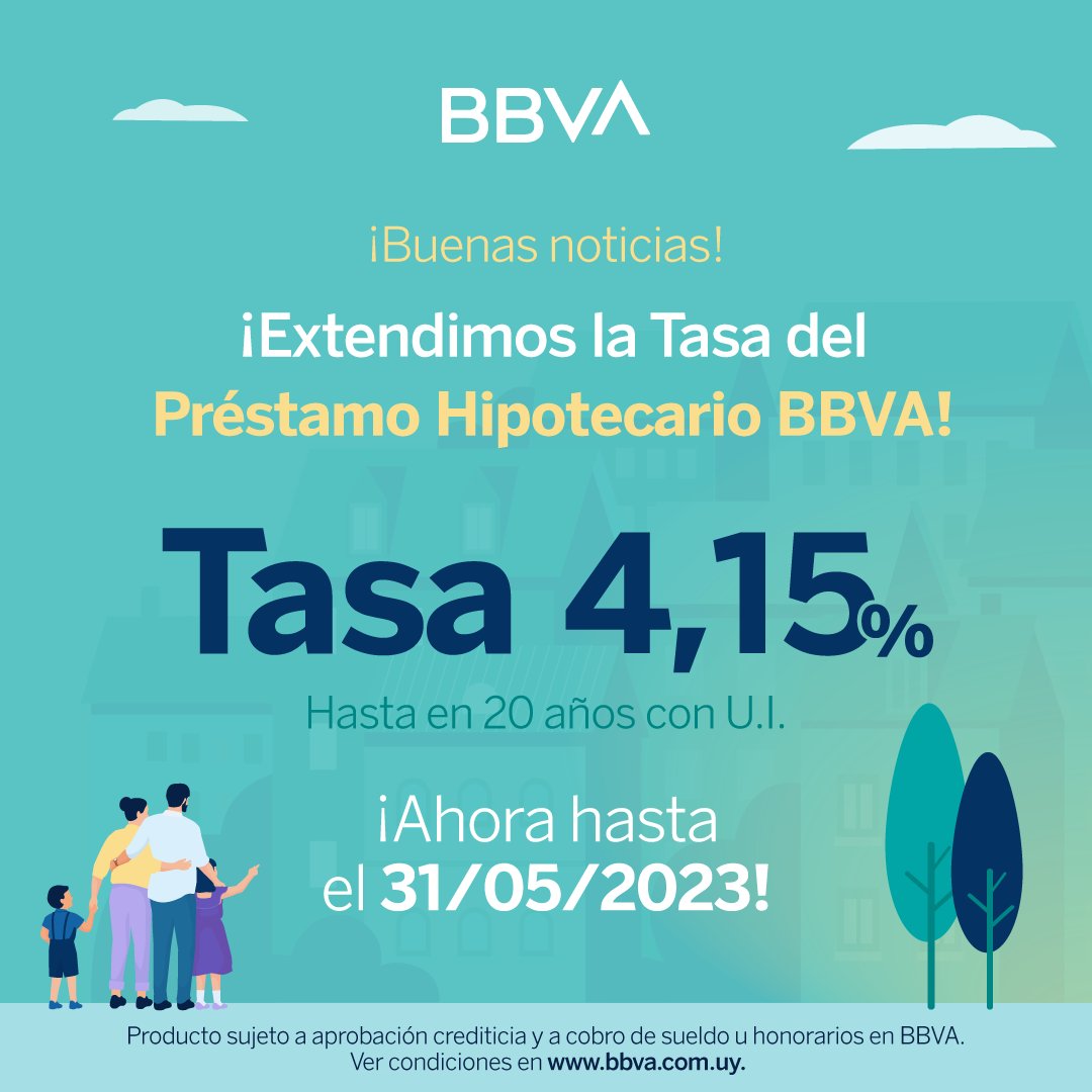 BBVA en Uruguay (bbva_uruguay) / Twitter