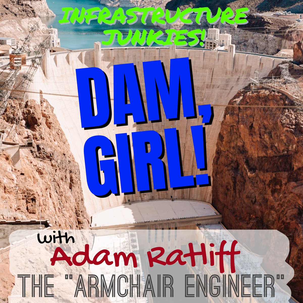 Hey, #InfrastructureJunkies!! TikTok sensation and co-influencer, <a href="/armchair_engr/">Armchair Engineer</a>  joins the Infrastructure Junkies to lead them through an examination of what is perhaps America's greatest infrastructure marvel of all time, the #HooverDam. 
(a thread)