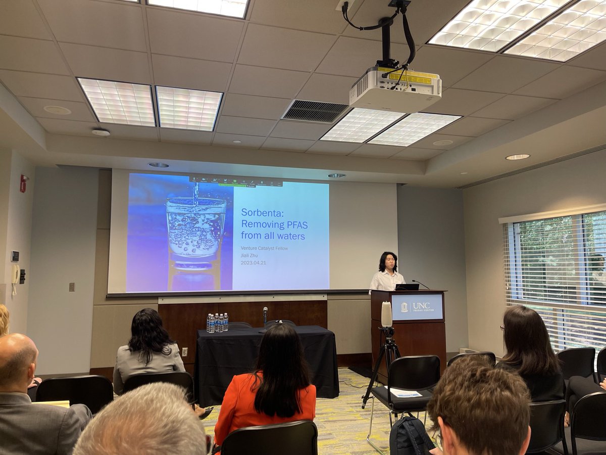 NucleateRTP's tweet photo. Congratulations to our leadership members Jiali Zhu (@beta_jz) and Glory Dan-Dukor for completing this year’s @UNC_KickStart Venture Catalyst Program! https://t.co/xc93ewmx0M