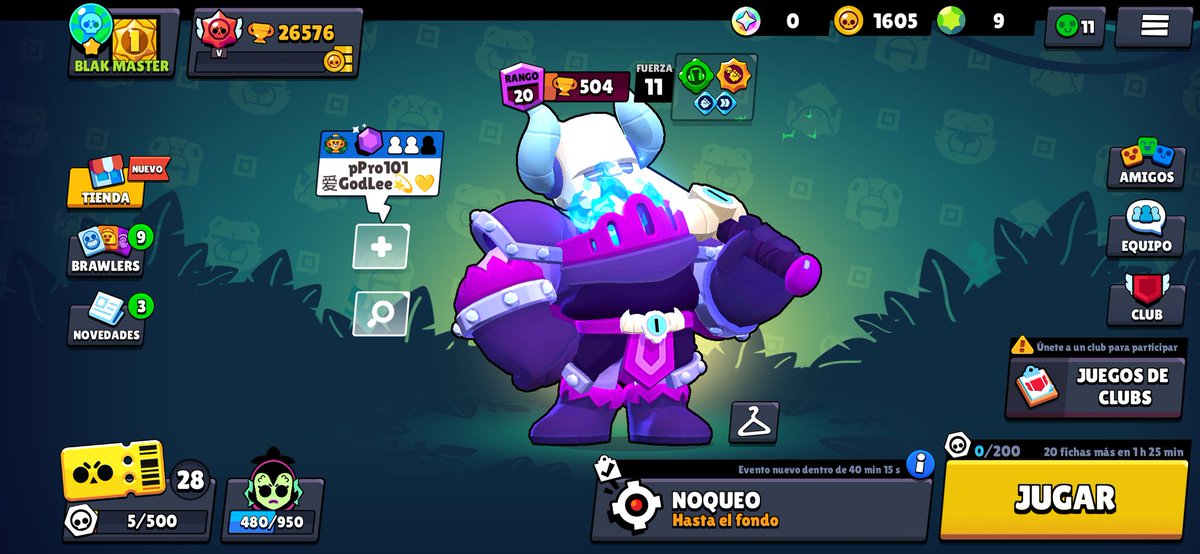 Con los blins que me dieron solo me alcanzó para esto actualización 2/3 para laguieb q tiene 5 años siento que se viene un hate a brawl star en un par de meces aver q pasa