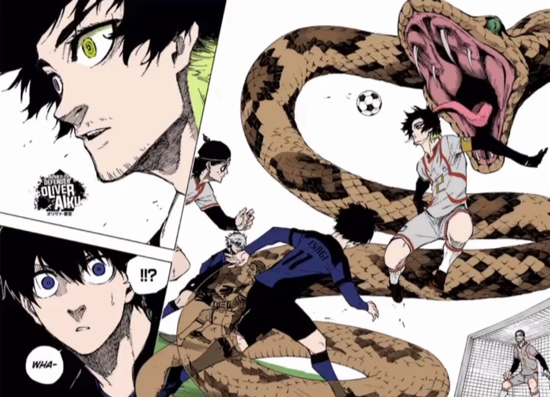 Antwan693's tweet photo. Here’s a old blue lock panel i did last year i’ll prolly redo it sometime (my fav arc) #bluelock #bl #manga #panel #mangapanel #colored #u20 #bl11 #aiku #isagi https://t.co/tY9GDkNTe3