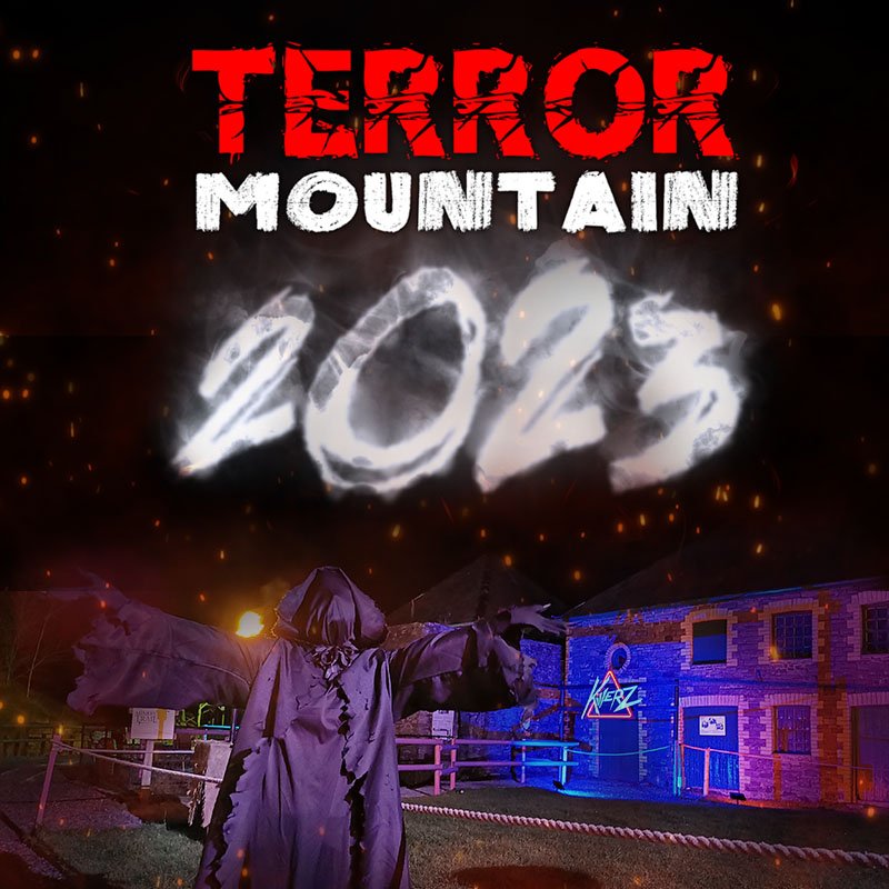 Can you feel that...
It's a tingling in your special place, knowing that TERROR MOUNTAIN is BACK for 2023!

Terror Mountain returns this October to bring all your worst nightmares to life, with some returning favourites and maybe a few new surprises...