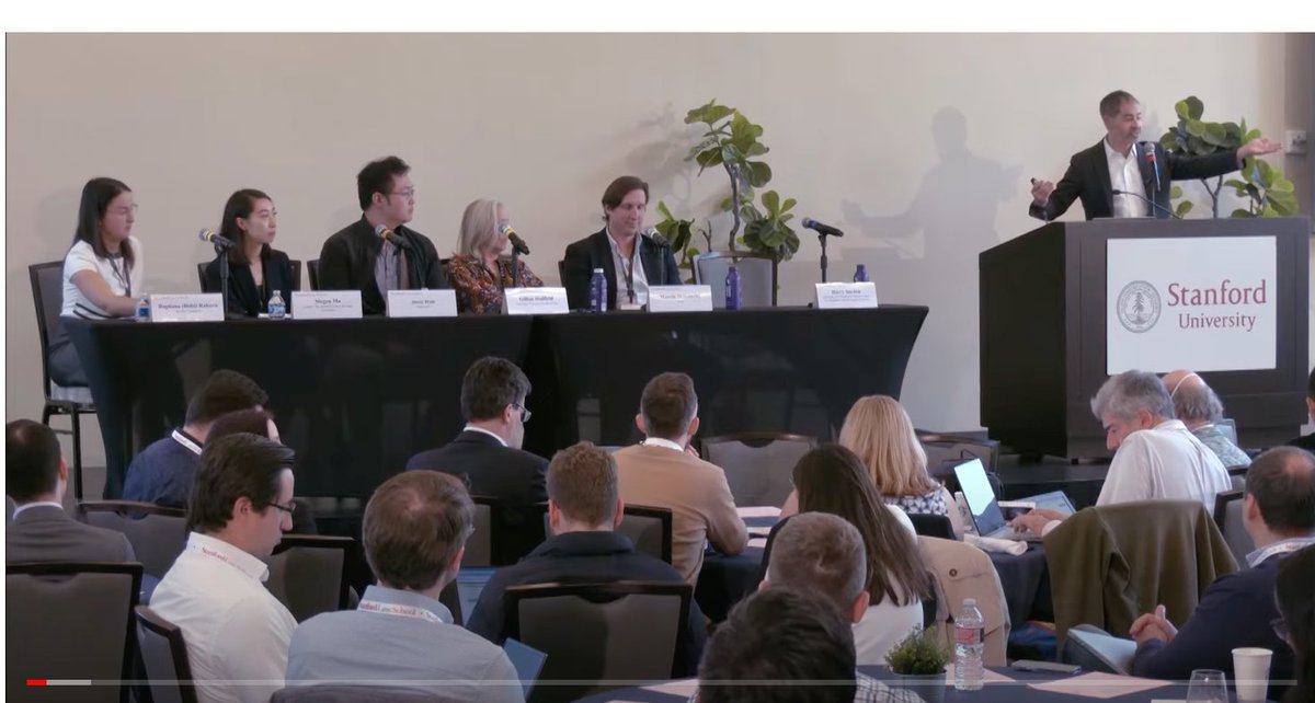 The panel that I moderated at Stanford last week, on GPT/Large Language models and law, at <a href="/CodeXStanford/">CodeX Stanford</a> Futurelaw is now online.

youtube.com/watch?v=CXrxn2…