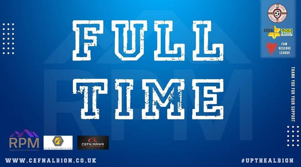 CefnAlbionFC's tweet photo. FULLTIME | Albion 7-1 @LlangollenFc.  A hattrick from @RyanKeyo &amp; goals from @Gibbins1999, @JamieFoulkes1, Callum Mannion &amp; Jordan Johnson helped the Cefners doing the double over llan this season! Another fantastic 3 points to keep the pressure on the league leaders! #CEFN https://t.co/zuMC7kZPku