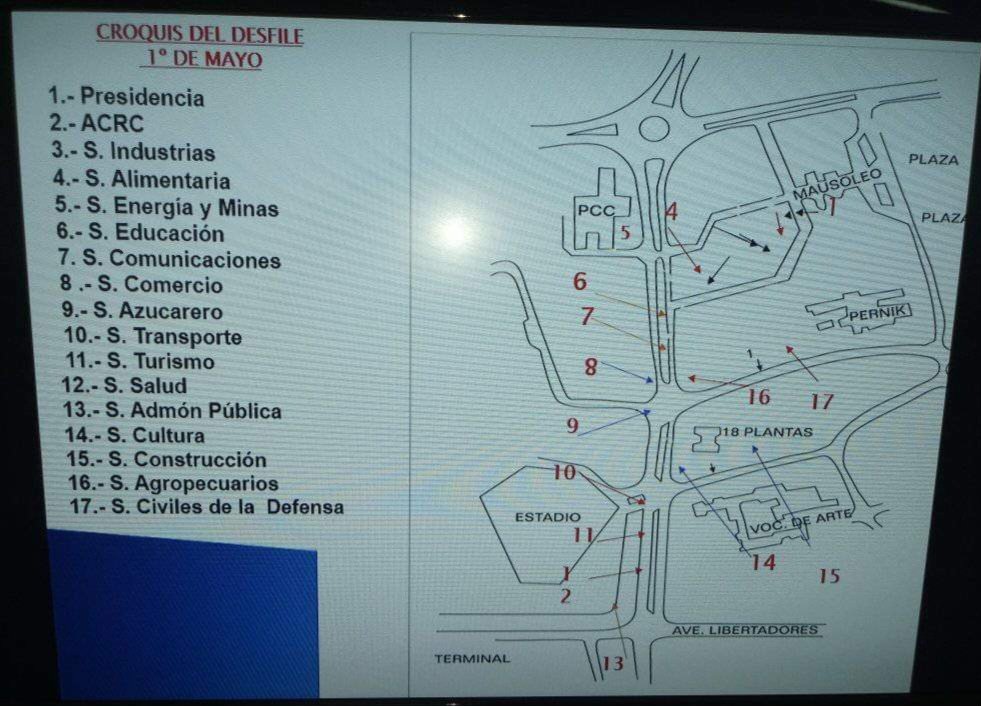 Todos a Plaza de la Revolución Calixto García Iñiguez de Holguín este #1demayo para celebrar el día de los trabajadores. #transcontenedoreshlg #GEA  #ALaPatriaManosYCorazón