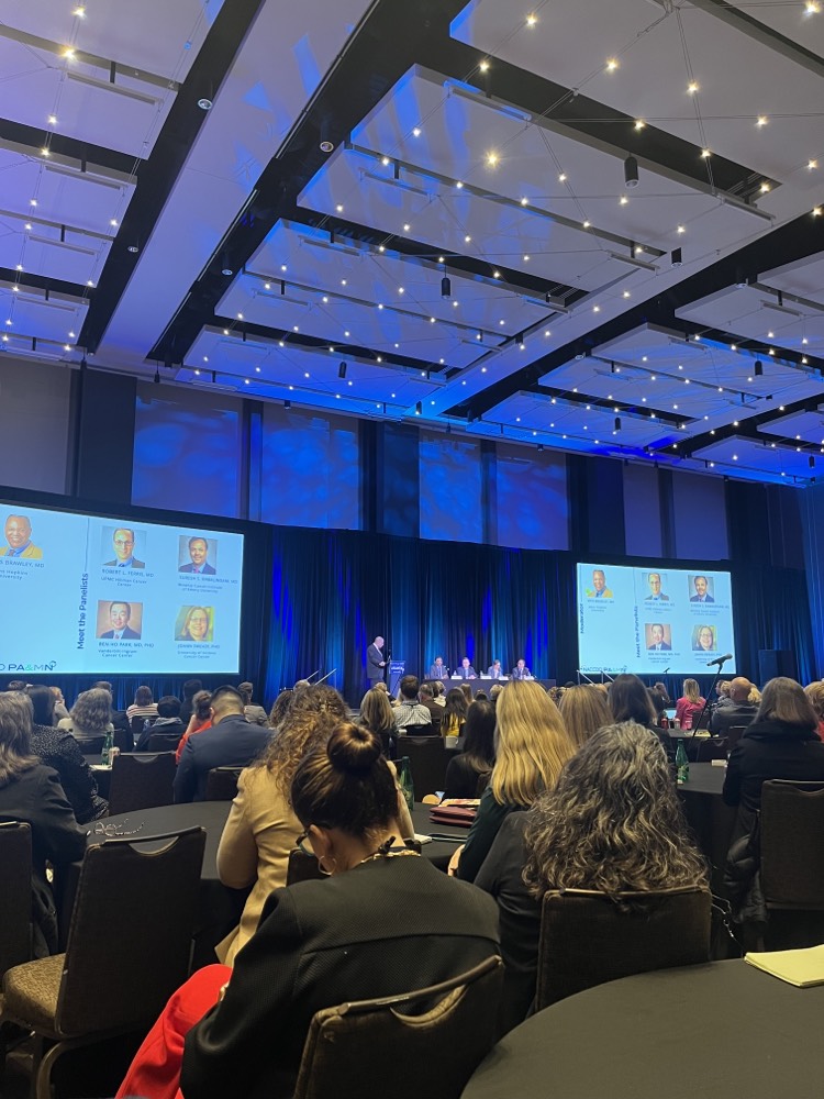 Today in Atlanta, GA, several NCI-designated cancer center directors are speaking on a #NACCDOPAMN2023 panel to discuss the current cancer landscape. #CancerResearch @WinshipAtEmory @UPMCHillmanCC @VUMC_Cancer @UAZCancer @OtisBrawley