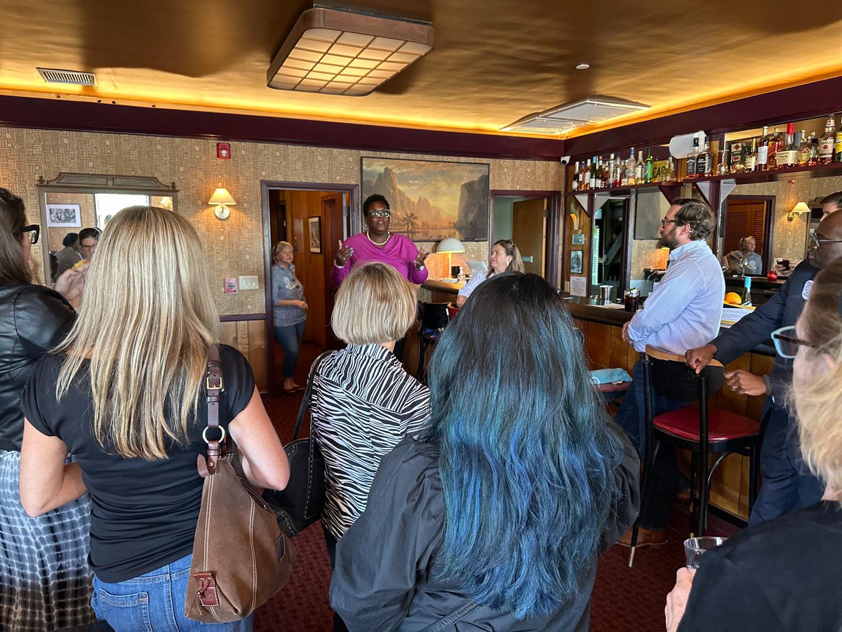 spain4scdp's tweet photo. Thanks Charleston and Berkeley for coming out to learn more about my bid to be the leader of our state party.  I am grateful to Ed &amp; Aimee Sutton for hosting me at the Starlite Motel for this event!  

We are going to build the strongest SCDP we have ever had. https://t.co/BlYkdRDd1C
