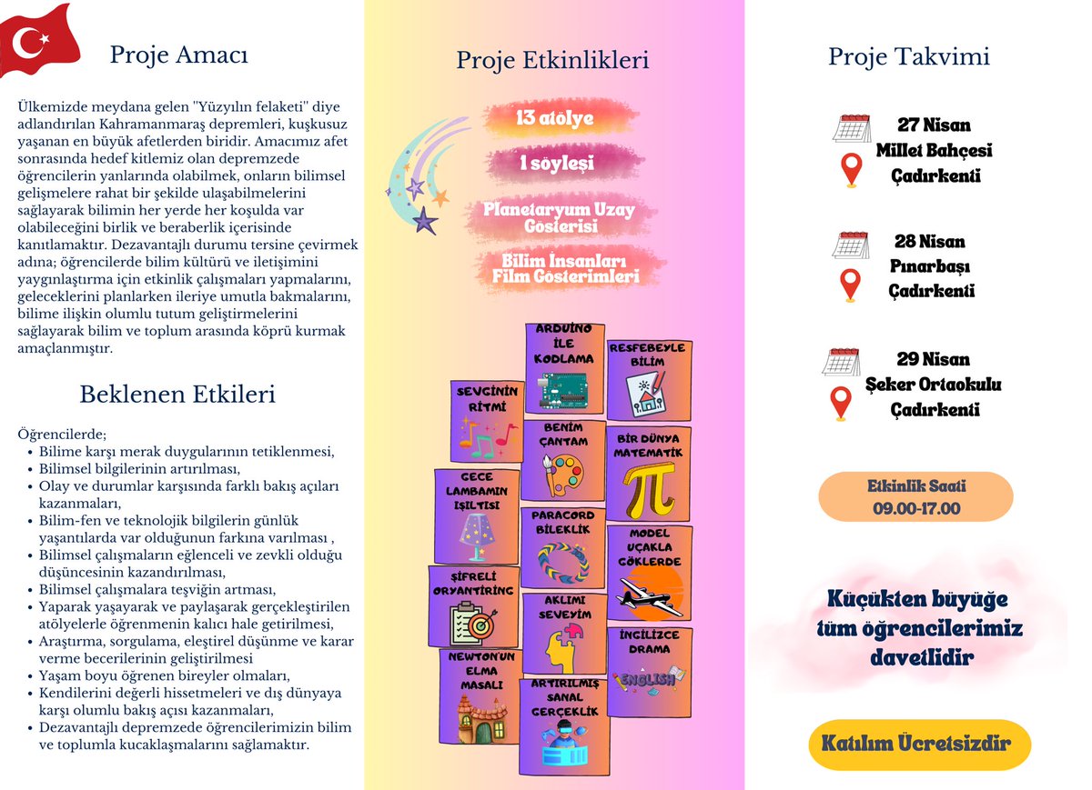 Esenler'den Elbistan'a Bilimin Işığında (@esenler4007) on Twitter photo 