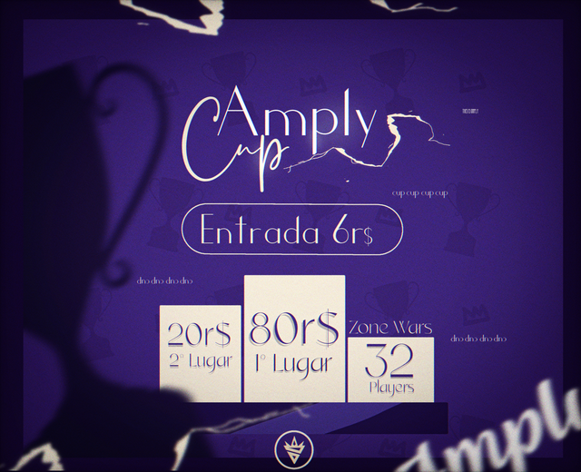 Você está afim de ganhar dinheiro jogando CRIATIVO?

• A Amply Cup chegou a 1⁰ edição terá entrada paga e premiação de 80 R$ para o ganhador e 20 R$ ao 2⁰ Lugar

• Não fique de fora 🔥